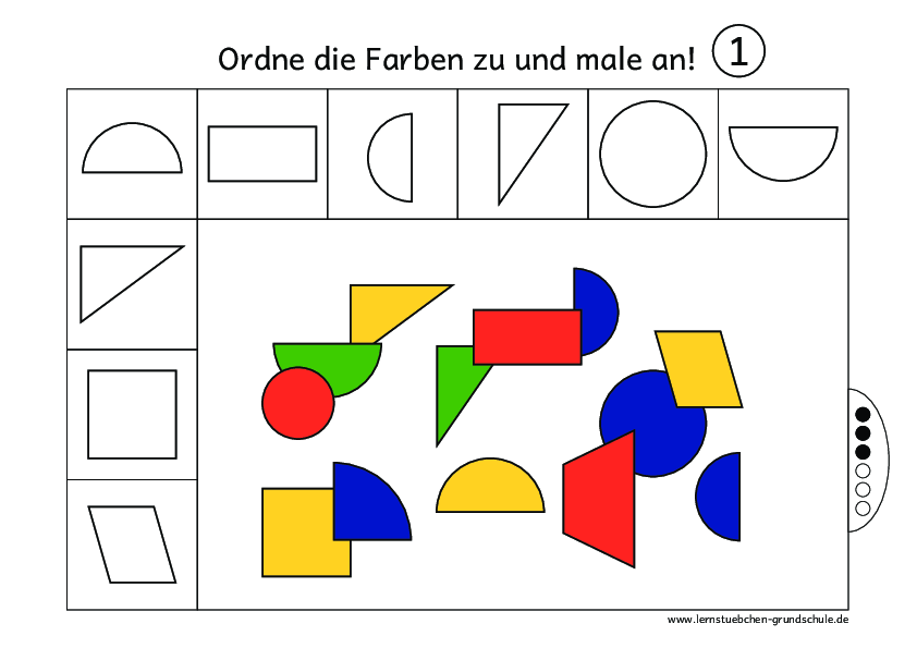Formen Farben zuordnen Level 3 A.pdf